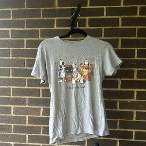Star Wars Graphic T-Shirt with Cute Characters